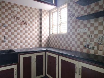 Kitchen Image of 900 Sq.ft 2 BHK Independent House for rent in Bettadasanapura Bengaluru for Rs. 15000