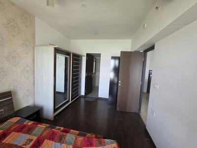 Bedroom Image of 639 Sq.ft 1 BHK Studio for rent in Lodha Belmondo, Gahunje Pune for Rs. 28000