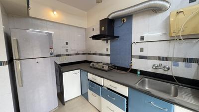 Kitchen Image of 1500 Sq.ft 3 BHK Apartment / Flat for rent in Regency Gardens, Kharghar Navi Mumbai for Rs. 70000