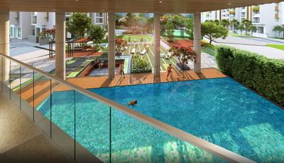 Balcony Image of 2045 Sq.ft 3 BHK Apartment / Flat for sale in The Vue Residences, Puppalaguda Hyderabad for Rs. 21000000