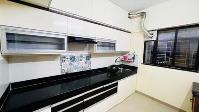Kitchen Image of 922 Sq.ft 2 BHK Apartment / Flat for sale in Kalpataru Serenity Bldg 5, Hadapsar Pune for Rs. 7500000
