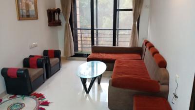 Living Room Image of 950 Sq.ft 2 BHK Apartment / Flat for sale in K Raheja Interface Heights, Malad West Mumbai for Rs. 24800000