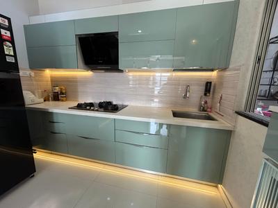 Kitchen Image of 1100 Sq.ft 2 BHK Apartment / Flat for sale in Mohammed Wadi Pune for Rs. 6700000