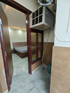 Bedroom Image of 450 Sq.ft 1 RK Builder Floor for rent in Sector 122 Noida for Rs. 20000