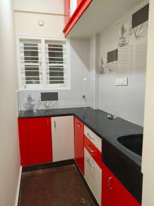 Kitchen Image of 650 Sq.ft 1 BHK Builder Floor for rent in HSR Layout Bengaluru for Rs. 19000