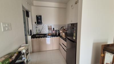 Kitchen Image of 1015 Sq.ft 2 BHK Apartment / Flat for rent in Godrej Hillside 1, Mahalunge Pune for Rs. 32000