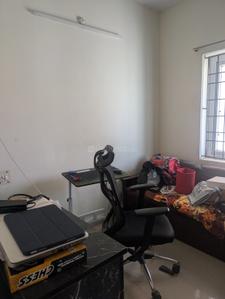 Bedroom Image of 1028 Sq.ft 3 BHK Apartment / Flat for rent in Sholinganallur Chennai for Rs. 35000