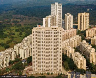 Image of 1350 Sq.ft 3 BHK Apartment / Flat for rent in Evershine Millennium Paradise, Kandivali East, Mumbai for Rs. 70000