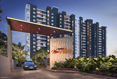 Image of 990 Sq.ft 2 BHK Apartment / Flat for sale in Vision Aristo, Vikas Nagar, Pune for Rs. 5200000