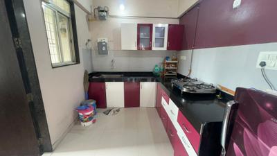 Kitchen Image of 1200 Sq.ft 2 BHK Apartment / Flat for rent in Pristine Prolife, Wakad Pune for Rs. 40000
