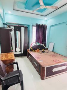 Bedroom Image of 750 Sq.ft 2 BHK Apartment / Flat for rent in Shiv Divine Dew, Rahatani Pune for Rs. 27000