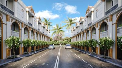 Balcony Image of 1800 Sq.ft 3 BHK Duplex for sale in Gruham Palace, Choryasi Surat for Rs. 8100000