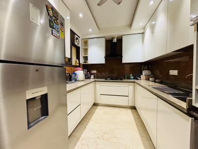 Kitchen Image of 1800 Sq.ft 3 BHK Builder Floor for sale in Malviya Nagar New Delhi for Rs. 44500000
