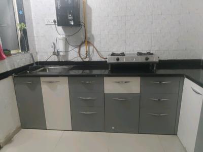 Kitchen Image of 960 Sq.ft 2 BHK Apartment / Flat for sale in Gayatri Aries Heights, Vastral Ahmedabad for Rs. 5500000