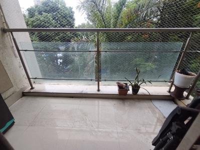 Balcony Image of 820 Sq.ft 2 BHK Apartment / Flat for rent in Rajesh Raj Maximus, Dahisar West Mumbai for Rs. 52000