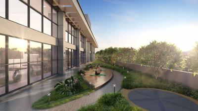 Balcony Image of 1850 Sq.ft 3 BHK Apartment / Flat for sale in Magarpatta City Pune for Rs. 21000000