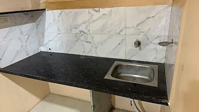 Kitchen Image of 800 Sq.ft 1 RK Builder Floor for rent in Indra Puri Colony Indore for Rs. 10000