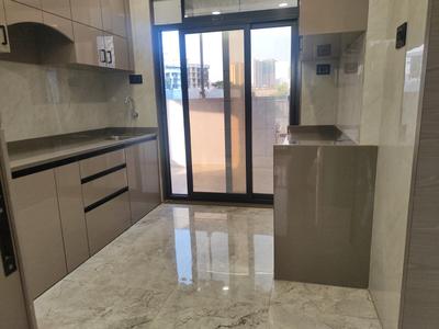 Kitchen Image of 615 Sq.ft 1 BHK Apartment / Flat for sale in Rudis Shivalaya Heights, Khidkali Thane for Rs. 3950000