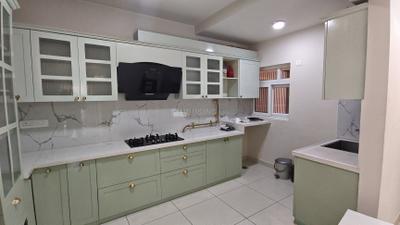 Kitchen Image of 1400 Sq.ft 3 BHK Apartment / Flat for rent in Brigade Gem, Doddakannelli Bengaluru for Rs. 62000