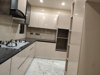 Kitchen Image of 1800 Sq.ft 3 BHK Builder Floor for sale in Shivalik New Delhi for Rs. 50000000