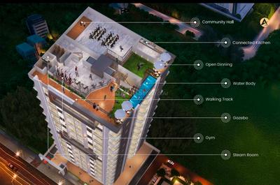 Image of 1933 Sq.ft 3 BHK Apartment / Flat for sale in Aarohan Deoprakash Summit, Manish Nagar, Nagpur for Rs. 9499000