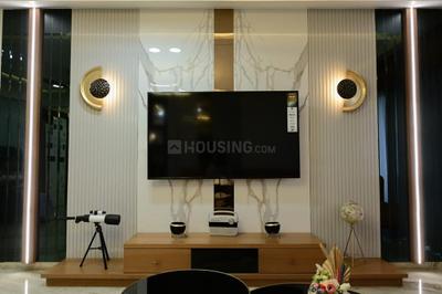 Hall Image of 3250 Sq.ft 4 BHK Apartment / Flat for rent in Swagat Agacia, Sargasan Gandhinagar for Rs. 65000