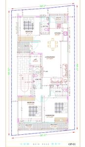 Floor Plan Image of 1800 Sq.ft 3 BHK Builder Floor for sale in RR Nagar Bengaluru for Rs. 15500000