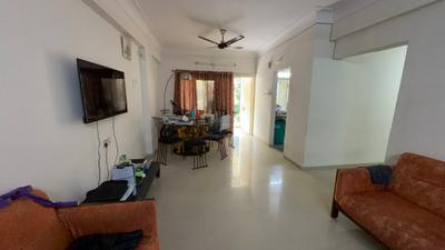 Living Room Image of 1200 Sq.ft 2 BHK Apartment / Flat for rent in Shalimar Township, Scheme No 114 Indore for Rs. 35000