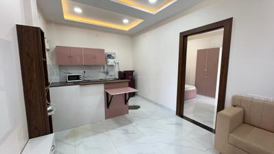 Living Room Image of 1500 Sq.ft 1 BHK Apartment / Flat for rent in Mahalakshmi Nagar Indore for Rs. 21000