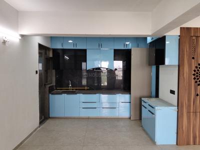 Kitchen Image of 1983 Sq.ft 3 BHK Apartment / Flat for rent in Shreekar Aspire, Bhadaj Ahmedabad for Rs. 25000