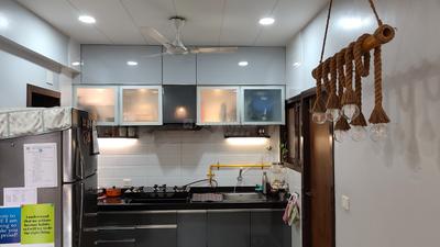 Kitchen Image of 1710 Sq.ft 3 BHK Apartment / Flat for sale in Ghatlodiya Ahmedabad for Rs. 9000000