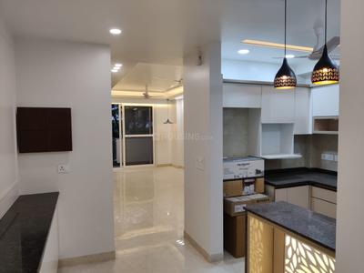 Kitchen Image of 1440 Sq.ft 3 BHK Builder Floor for rent in Chittaranjan Park New Delhi for Rs. 85000
