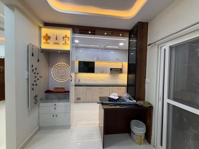 Kitchen Image of 1062 Sq.ft 2 BHK Apartment / Flat for rent in Gahan Orchid, Kompally Hyderabad for Rs. 25000