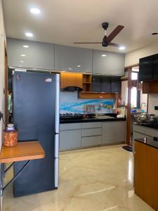 Kitchen Image of 1200 Sq.ft 3 BHK Apartment / Flat for sale in Radhe Infinity, Kudasan Gandhinagar for Rs. 15000000
