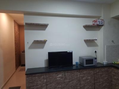 Bedroom Image of 639 Sq.ft 1 BHK Apartment / Flat for rent in Emami Tejomaya, Navalur Chennai for Rs. 27000