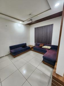 Bedroom Image of 1100 Sq.ft 3 BHK Apartment / Flat for rent in Shambhu Savan Signet, Radhika Park Rajkot for Rs. 34000