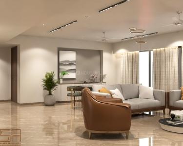Hall Image of 5500 Sq.ft 4 BHK Apartment / Flat for rent in Venus Pashmina, Bodakdev Ahmedabad for Rs. 250000
