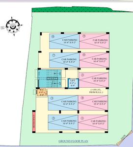 Image of 1020 Sq.ft 2 BHK Apartment / Flat for sale in Baghbazar, Kolkata for Rs. 8072000