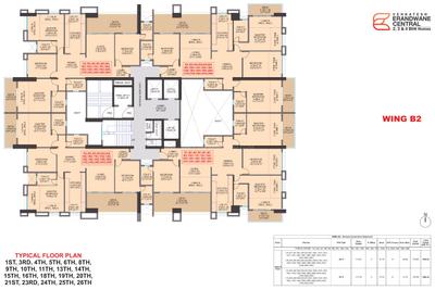 Image of 1475 Sq.ft 3 BHK Apartment / Flat for sale in Venkatesh Erandwane Central, Erandwane, Pune for Rs. 29300000