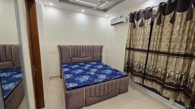 Bedroom Image of 1450 Sq.ft 3 BHK Apartment / Flat for rent in Singhpura Zirakpur for Rs. 32000