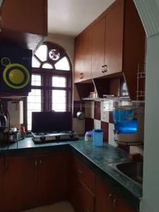 Kitchen Image of 650 Sq.ft 2 BHK Builder Floor for sale in New Ashok Nagar New Delhi for Rs. 4900000
