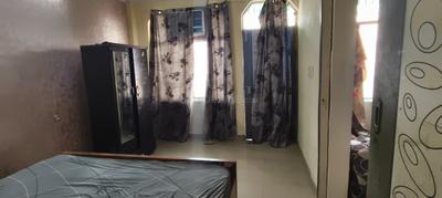 Bedroom Image of 1200 Sq.ft 1 BHK Builder Floor for rent in Tilak Nagar New Delhi for Rs. 6500