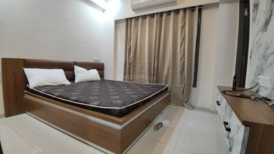 Bedroom Image of 1500 Sq.ft 3 BHK Apartment / Flat for rent in Adani Amogha, Shantigram Ahmedabad for Rs. 55000