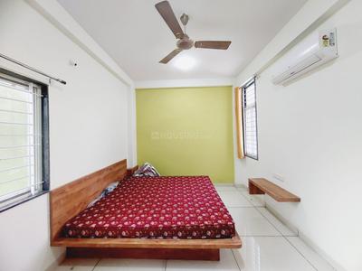 Bedroom Image of 350 Sq.ft 1 RK Apartment / Flat for rent in Mahalakshmi Nagar Indore for Rs. 12000