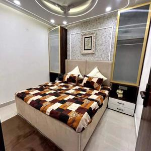 Bedroom Image of 600 Sq.ft 2 BHK Builder Floor for sale in Dwarka Mor New Delhi for Rs. 2850000