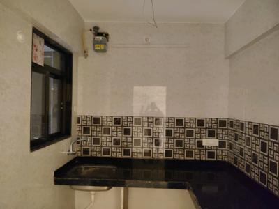 Kitchen Image of 550 Sq.ft 1 BHK Apartment / Flat for rent in Raunak Bliss, Thane West Thane for Rs. 24999
