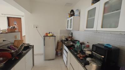 Kitchen Image of 1800 Sq.ft 3 BHK Apartment / Flat for rent in JSM Pinnacle D Dreams, Nipania Indore for Rs. 33000