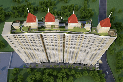 Image of 877 Sq.ft 2 BHK Apartment / Flat for sale in Shree Krushna Tower, Mulund West, Mumbai for Rs. 13450000