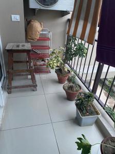 Balcony Image of 1380 Sq.ft 2 BHK Apartment / Flat for rent in Green Lotus Avenue, PR7 Airport Road Zirakpur for Rs. 34000