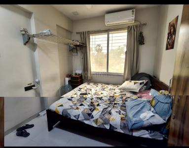 Bedroom Image of 650 Sq.ft 2 BHK Apartment / Flat for sale in Palghar Mumbai for Rs. 5200000
